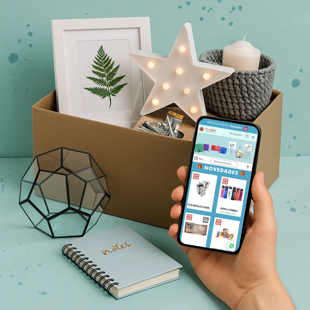 Tienda demo de bazar hecha con ventasxmayor.com.uy