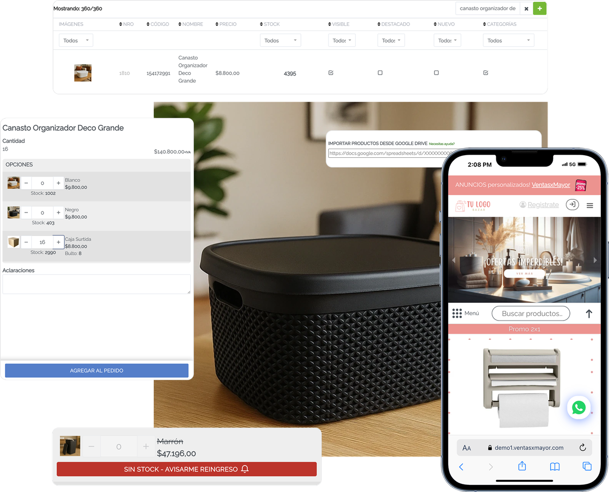 funciones para negocios de bazar y deco ventasxmayor.com.uy