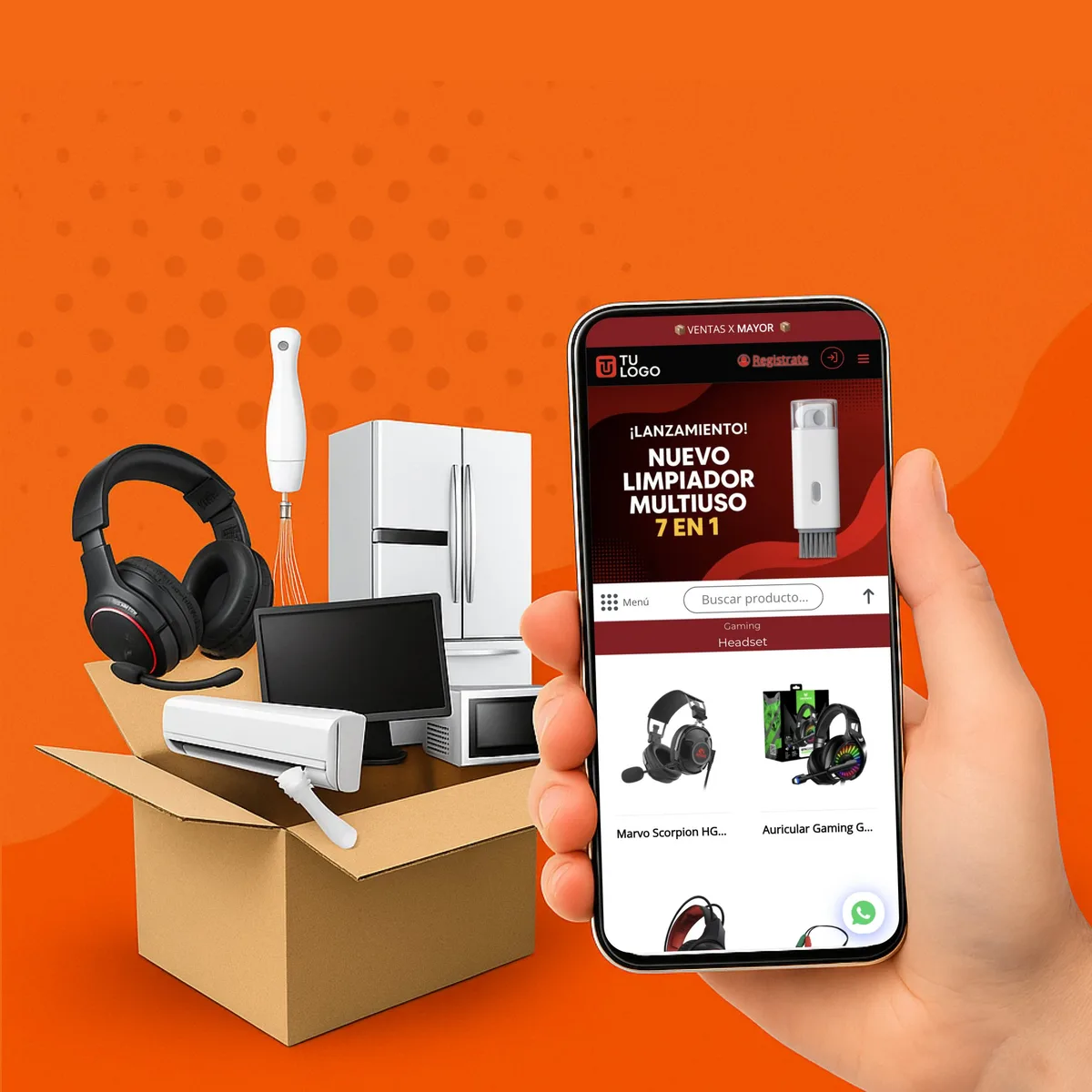 Tienda demo de bazar hecha con ventasxmayor.com.uy